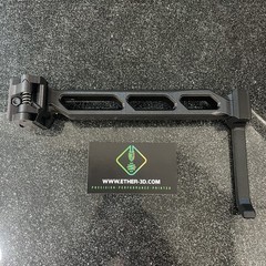 Carbon Fiber Airsoft Picatinny Stock SHORT Version