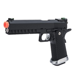 KJW Xcelerator 6″ Hi-CAPA CO2 Blowback Airsoft Pistol Metal Slide – 320 FPS KP06