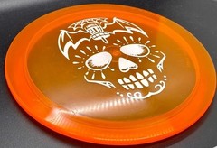 Innova Champion Firebird Rare Penned FB Stiff & FLAT Halloween Special Disc Golf
