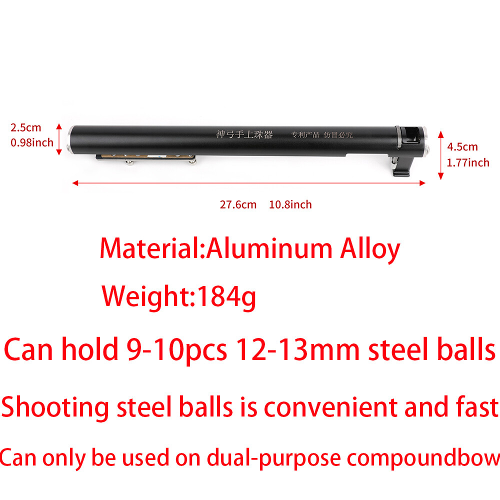 Archery Rapid Bow Shooter Steel Ball Tool Continuous Compoundbow Shooting Hunt