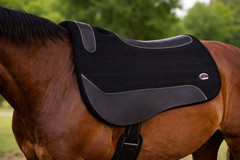Horse Western Wool Felt Contoured Close Contact Barrel Saddle Pad Purple 39121
