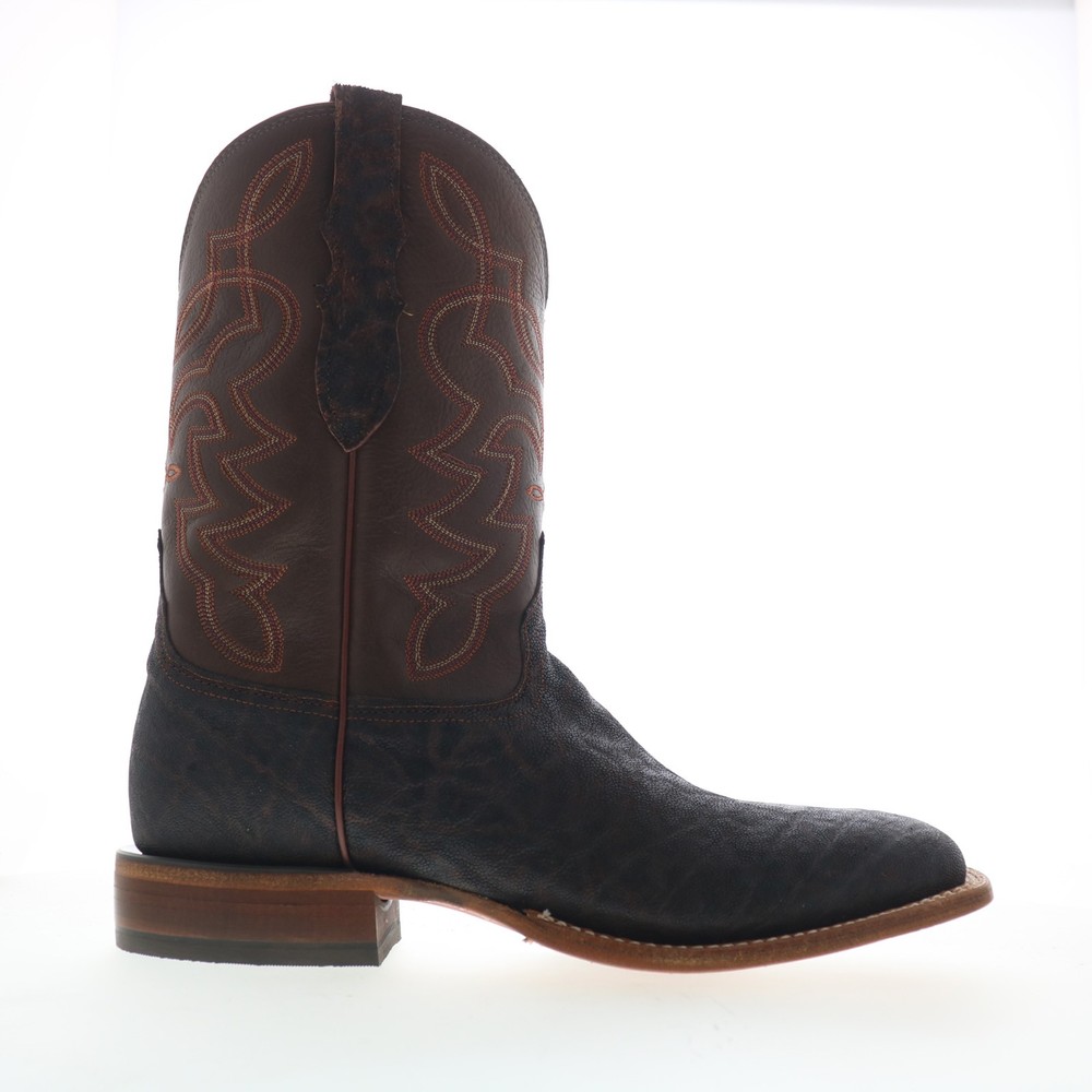 Tony Lama Maldor Square Toe Made In USA Mens Brown Narrow Boots