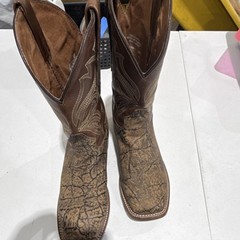 Dan Post Men’s Western Equestrian Boots Brown Leather Size 11.5 Style DP5111