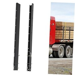 Adjustable C Channel Pipe Stake, Trailer Stake Sides Rails with Anti 54 IN 2PCS