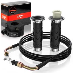 7/8″ Universal Throttle Twist Grip Set with Throttle Cable for 50cc 80cc 125c…