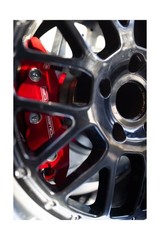 Power Stop S4730 Front Pair of High-Temp Red Powder Coated Calipers for Cadil…