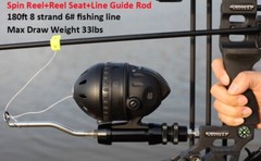 Compound Bow Fishing Combo Kit 20-70 LBS Hunting Bow with Bowfishing Arrow &Reel