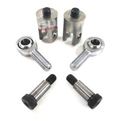 NEW Chromoly Tie Rod Ends Heavy Duty Kit + Warranty will fit Polaris RZR XP1000