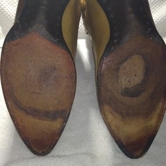 Dan Post DP 2147 J Men’s Western Boots 13 EW Leather Upper Brown Tan Mexico