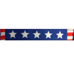 Derby Originals Patriotic Stars and Stripes Nylon Horse Halters w Matching Lead