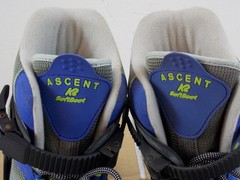 K2 Ascent Roller Blades Women’s US 7.0 Inline Skates blue gray Softboot Lace