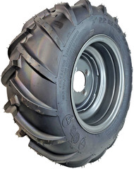 22×11.00-10 TIRE RIM WHEEL Assembly Zero Turn Mower Garden Tractor Go Kart 1″ ID
