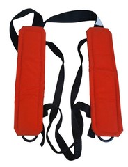 CMC Rescue Equipment Padded Shoulder Harness Strap Orange Black Made USA M44