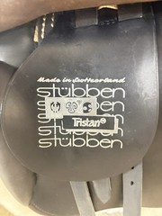 19 In Stubben Tristan Dressage Saddle