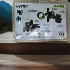 HHA NYTRX 3-Pin .019 Compound Bow Sight Pin Right Hand Black/Green