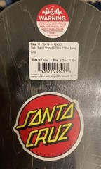 Santa Cruz Salba Stencil Witch Doctor 9.25″ Shaped Skateboard Deck Free Shipping