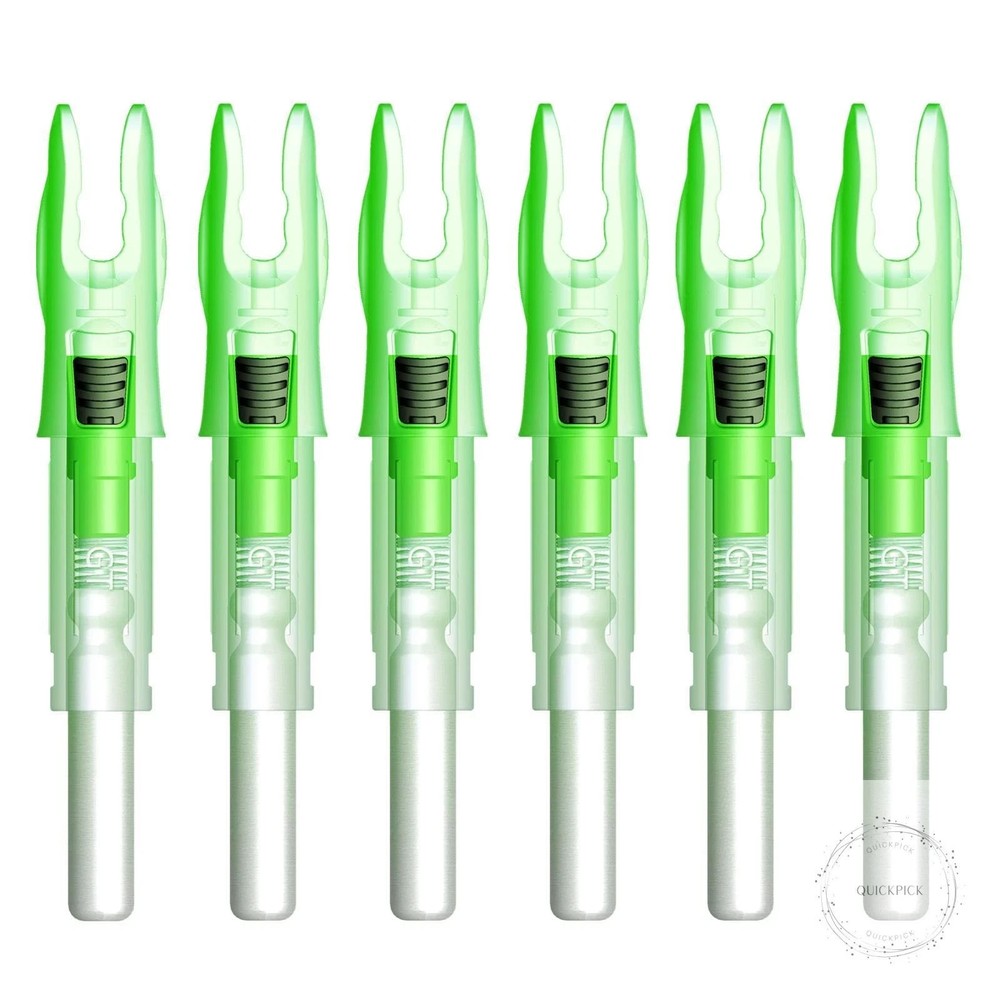 GT Lighted Nocks for Arrows with .246 Inside Diameter Bolts with ON/Off Switch