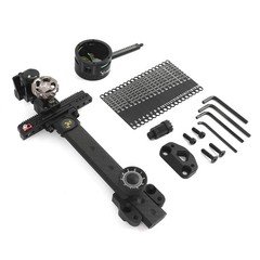 Archery Compound Bow Sight 4X 6X 8X Micro Adjustable Outdoor Hunting Shooting