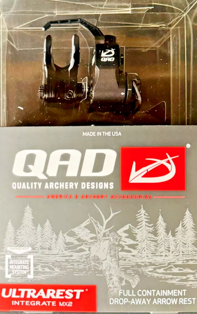 NEW QAD Ultrarest Integrate MX2 RH Bow Arrow Rest MICRO Mathews Hoyt Elite Pse