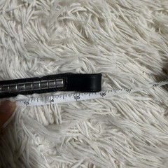 Black English Horseback Riding Browband With Silver Inlay