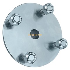 4″ x 4″ Go-Kart Live Axle Hub with 1″ to 3/4″ Step-Down for Gokart, Quad, ATV