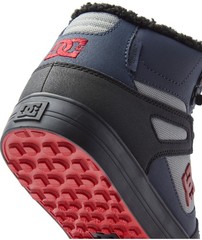 DC Pure High-Top WC Winter Mens Blue Nubuck Skate Inspired Sneakers Shoes 12