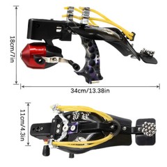 Professional Bow Fishing Slingshot Reel Slingbow Catapult Archery Bowfishing