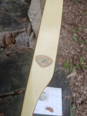 Vintage Wing Archery Gull recurve 40# zebra