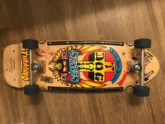 Dog Town Skateboard Bull Dog Design W/Tracker Trucks & wheels Boners Tailwoodys