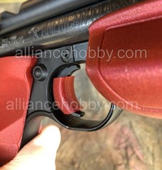Sparkle Red Fatty Grips Forearm Set + Trigger Shoe Crosman 1377 1322 P1377 P1322