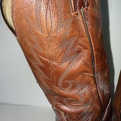 Dan Post Men’s Western Cowboy Boots Size 9 D Leather Embroidered 16782 El Paso