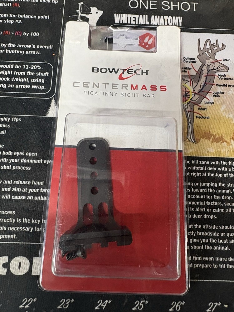 Bowtech Centermass Picatinny Rail Mount Gen 2