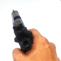 KLI 1911 Hi-Capa “Baba Yaga” CO2 Blowback Airsoft Pistol Metal Slide, 320–330FPS