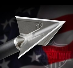 G5 Montec M3 Solid Fixed 3-Blade Broadheads | 3-Pack | 100/125 Grains | Razor…