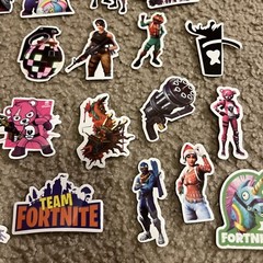 Mix 50 PCs Fortnite PC Epic Game Luggage Notebook Sticker-Lot A