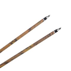 30″ Carbon Arrows Camo SP500 Turkey Feather Removable Tips Compound Bow Target