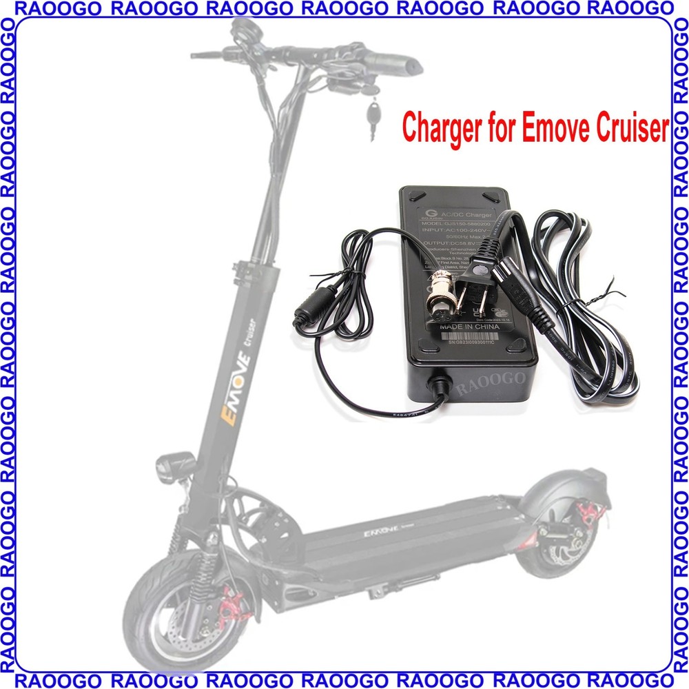 Charger for Emove Cruiser Electric Scooter
