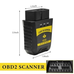OBD2 Scanner Bluetooth Car Code Reader Check Engine Light Diagnostic Tool