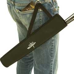 SAS Archery Side Tube Quiver No-Spill Arrow Quiver with Belt Clip