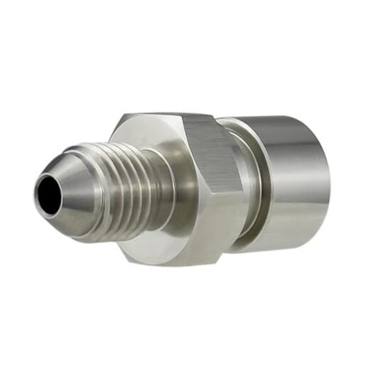3AN Male to 3/8-24 Inverted Flare Female Adapter for 3/16″ 3AN to 3/8×24 – 1PC
