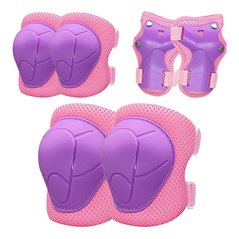 Kids Protective Gear Set, Knee Pads for Kids 3-10Years Toddler Knee and Elbow…