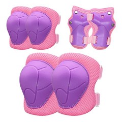 Kids Protective Gear Set, Knee Pads for Kids 3-10Years Toddler Knee and Elbow…