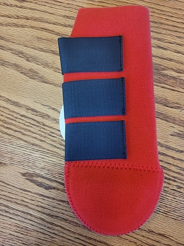 Formay Horse Tail Shield Guard, Equine Tail Wrap, Red Black Neoprene