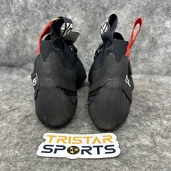 Adidas Five Ten Aleon Climbing Shoes Mens Size 9 Black Red 5.10 BC0861