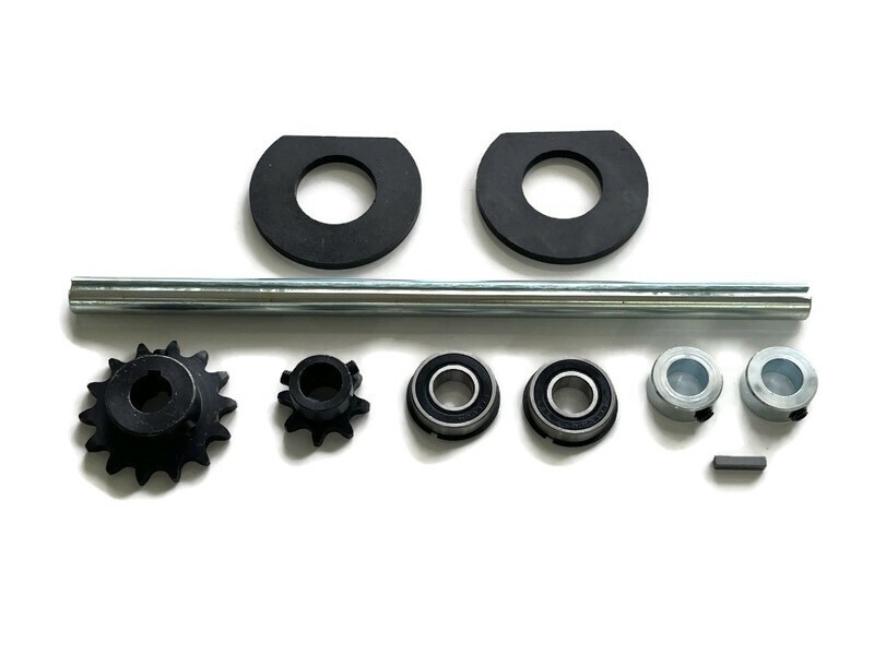 5/8″ x 12″ Jackshaft Kit for Manco 6007R-01, 6006R-01 Intruder RT 285 Dingo Kart
