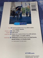 NOS 411vm Skateboarding Magazine VHS Skate Video Number 53 Bob Burnquist