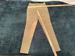 Kerrits brand equestrian riding pants light green color