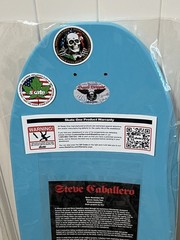 Powell Peralta Bones Brigade Series 15 Steve Caballero Skateboard Deck w/Card