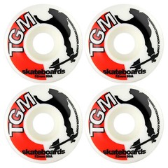 Moose Complete Skateboard Dipped Black 7.0″ Silver/White Assembled