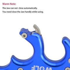Archery Compound Bow Release Aid Thumb Bow Release Trigger 4 Fingers for Comp…